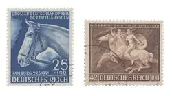 Oferta Duitse Rijk 1941 - Michel 779-80 - Gebruikt