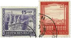 Duitse Rijk 1941 - Michel 804/805 - Gebruikt Zwrot pieniędzy