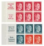 Duitse Rijk 1941 - Michel Heftchen Blatt 119+122 -Postfris Oryginalny