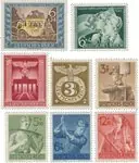 Ostatnia szansa Duitse Rijk 1943 - Michel 828-830+843+850-853 - Postfris