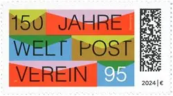 Wyprzedaż Duitsland - 150 years of the UPU - Postfrisse postzegel