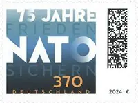 Zwrot pieniędzy Duitsland - 75 jaar in de Navo - Postfrisse postzegel