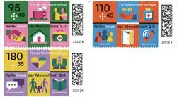 Wyprzedaż Duitsland - Bijstand 2025 - Postfrisse serie van 3