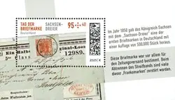 Kup teraz Duitsland - Dag van de Postzegel 2025 - Postfris souvenirvelletje