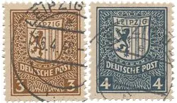 Tylko dziś Duitse zones (1945-1949) 1946 - Michel 156/157x - Gebruikt