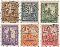 Duitse zones (1945-1949) 1946 - Michel 156/161x - Gebruikt Zwrot pieniędzy