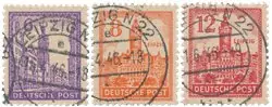 Promocja Duitse zones (1945-1949) 1946 - Michel 159/161x - Gebruikt