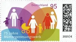 Autentyczny Duitsland - Mothers' Recovery Foundation - Postfrisse postzegel
