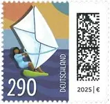 Duitsland - World of letters: Windsurfing letter - Postfrisse postzegel Tylko dziś
