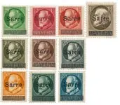 Duitsland / Saar 1920 - Michel 18/27 - Postfris Nowość