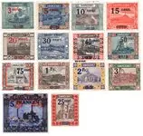 Darmowa dostawa Duitsland / Saar 1921 - MICHEL 70A-83 - Ongebruikt