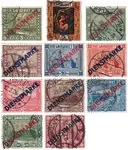 Najlepsza cena Duitsland / Saar 1922 - MICHEL D1I-D11II - Gebruikt