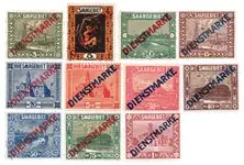 Duitsland / Saar 1922 - MICHEL D1I-D11II - Ongebruikt Promocja