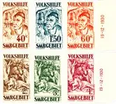 Duitsland / Saar 1931 - Michel 144/149 - Postfris Wyprzedaż