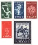 Ekspresowa dostawa Duitsland / Saar 1952 - MICHEL 314-318 - Postfris