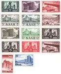 Duitsland / Saar 1952 - MICHEL 319-337 - Postfris Nowość