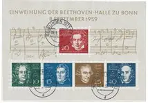 Bezpieczna płatność Duitsland 1959 - Michel Block 2 - Gebruikt