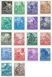 Duitsland DDR 1953 - Michel 362-379 - Postfris Promocja