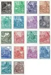 Duitsland DDR 1953 - Michel 405-422 - Postfris Ostatnia szansa