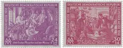 Oferta Duitsland DDR 1950 - Michel 248-249 - Postfris
