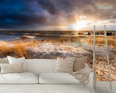 De zee neemt. Wysoka jakość