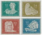 Duitsland DDR 1950 - Michel 256-259 - Postfris Ekspresowa dostawa