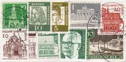 Duitsland/Berlin - 10 verschillende postzegels Najlepsza cena