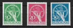 Duitsland/Berlin 1949 - AFA 68 - 70 - Ongebruikt Oryginalny