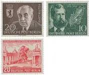 Wysoka jakość Duitsland/Berlin 1954 - Michel 115/117 - Postfris