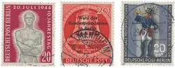 Szybka dostawa Duitsland/Berlin 1954 - Michel 118/120 - Gebruikt