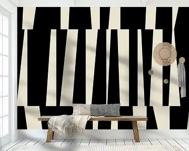 Wysoka jakość Retro jaren 20 vintage poster in Bauhaus stijl . Nr.9