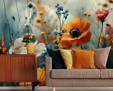 Bloemenveld vol met wilde bloemen Tylko dziś