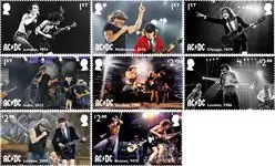 Ostatnia szansa Engeland - AC/DC - Postfrisse serie van 8