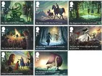 Engeland - Chronicles of Narnia - Postfrisse serie van 8 Najlepsza cena