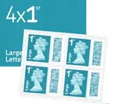 Najlepsza cena Engeland - Definitives 2022 - Elizabeth II - 4 x 1st large - Postfris boekje