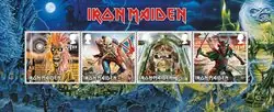 Oryginalny Engeland - Iron Maiden - Postfris souvenirvelletje