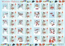 Promocja Engeland - Kerstvelletje 2003 - Roodborst