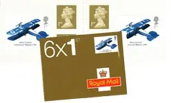 Promocja Engeland - Toy airplane - Postfrisse postzegel boekje