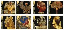 Engeland 2022 - Tutankhamun - Postfrisse serie van 8 Zamów teraz
