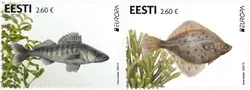 Estland - EUROPA 2024 Underwater Fauna & Flora - Postfrisse serie van 2 Najlepsza cena