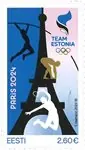 Estland - Olympic Games Paris 2024 - Postfrisse postzegel Tani