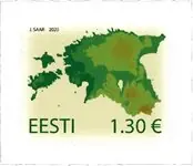 Autentyczny Estland - Topografisch Estland - Postfrisse postzegel