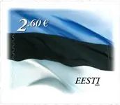 Ostatnia szansa Estland - Vlag 2025 - Postfrisse postzegel