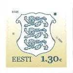 Estland - Yellow coat of arms - Postfrisse postzegel Szybka dostawa