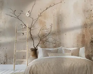 Stilleven met bloesem in neutrale aardetinten Oferta