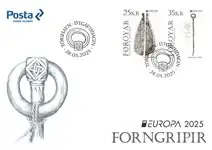 Europa 2025 / archeologie - FDC - Postfrisse serie van 2 Promocja
