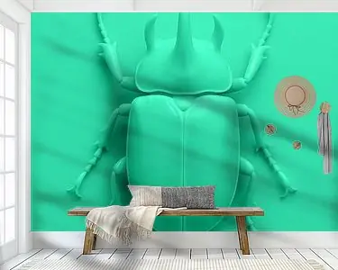 Kever op Turquoise Autentyczny