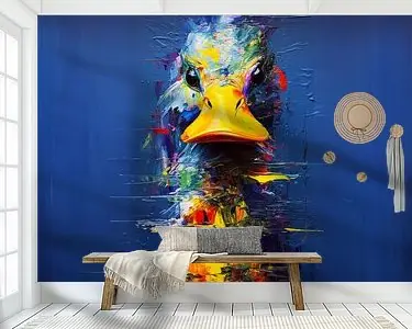 Rabat Eend Schilderij