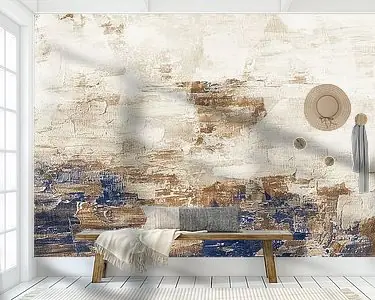 Najlepsza cena Abstract schilderij nr. 1 Blauw