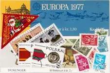 Europese uitgiften - Postzegel pakket - Gestempeld Nowość